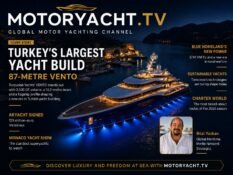 Turquoise Yachts’ 87-Metre VENTO: Türkiye’s Largest New-Build Yacht Project